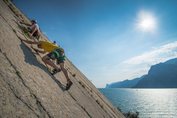 Corso base di arrampicata in falesia