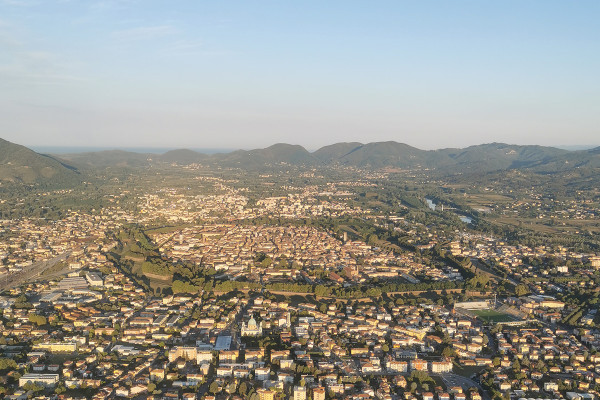 Lucca and the city wall
