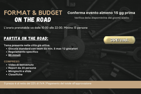Pacchetto ON THE ROAD