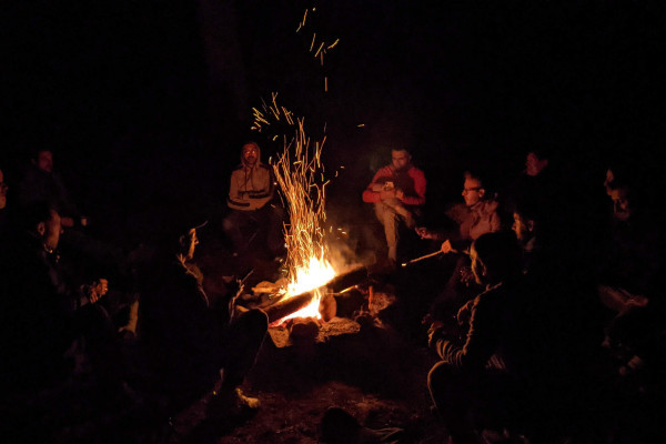 Cena nel bosco