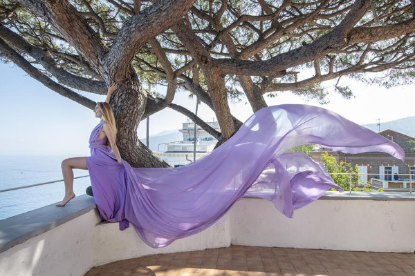11. Amelia Violet Chiffon