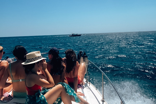Addio al nubilato in barca in Costiera amalfitana