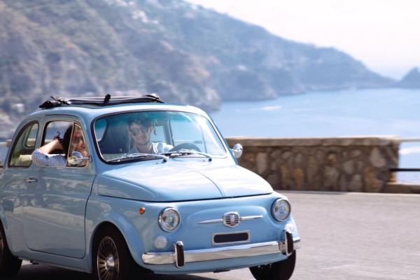 noleggio Fiat 500 vintage salerno