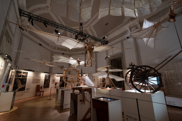 Una sala del Leonardo3 Museum