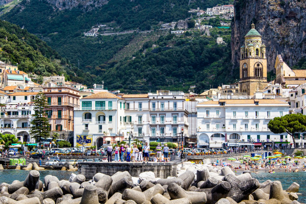 Tour privato in auto da Salerno per Pompei, Vesuvio, Ravello e Amalfi

