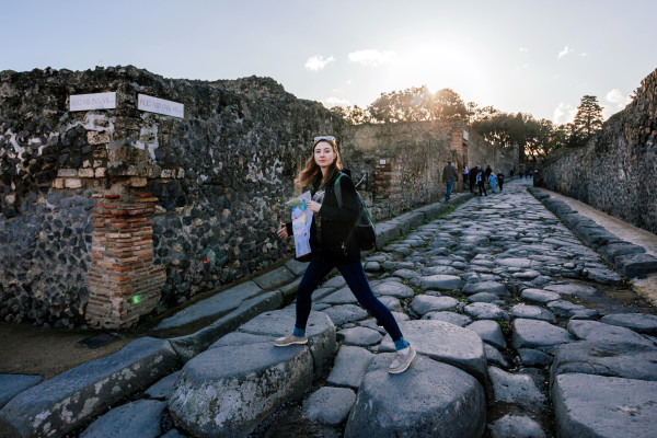 Tour privato in auto da Salerno per Pompei, Vesuvio, Ravello e Amalfi
