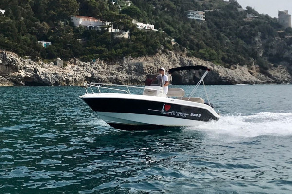 Mingolla Brava 19 in navigazione