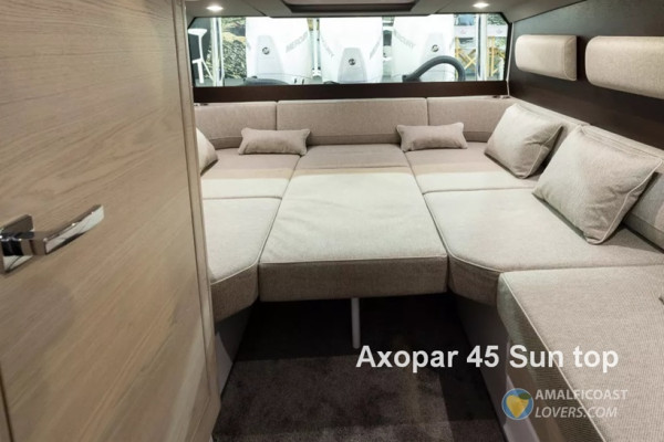 Noleggio Yacht Axopar 45 Sun Top con Skipper da Napoli

