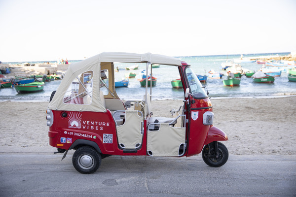 Vintage Ape Calessino: Polignano a Mare Tour
