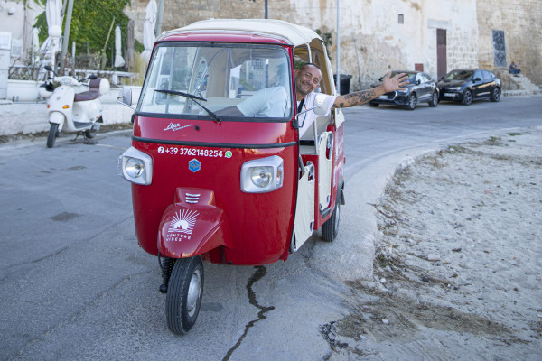 Vintage Ape Calessino: Polignano a Mare Tour