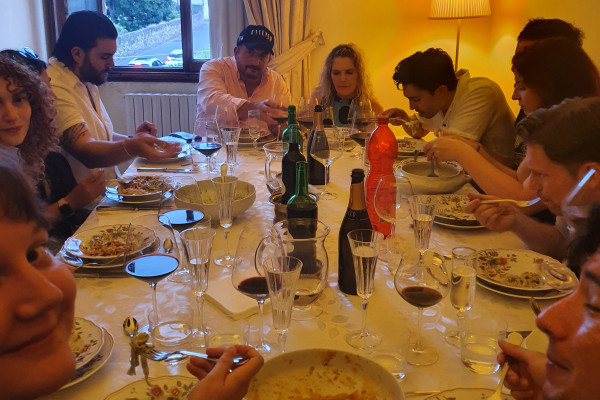 In cucina e a cena con la contessa fiorentina