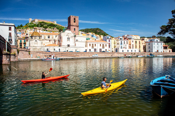 Noleggio kayak Bosa