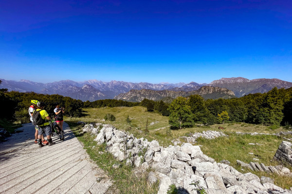 Panoramica sulle montagne Friulane
