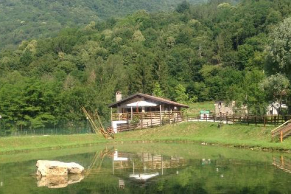 Uno dei pochi laghi delle Valli del Natisone ....