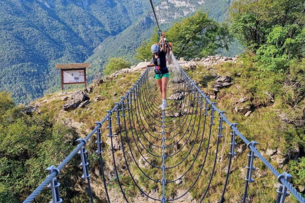 Parco Alpinistico delle Anguane
 - Livello medio