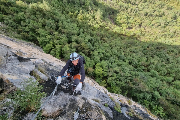 Parco Alpinistico delle Anguane
 - Livello difficile