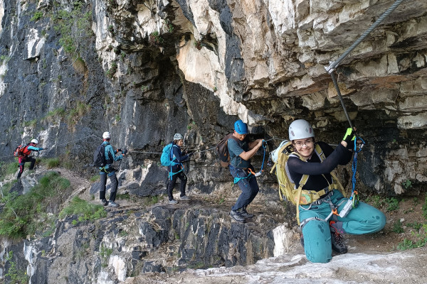 Parco Alpinistico delle Anguane
 - Livello facile