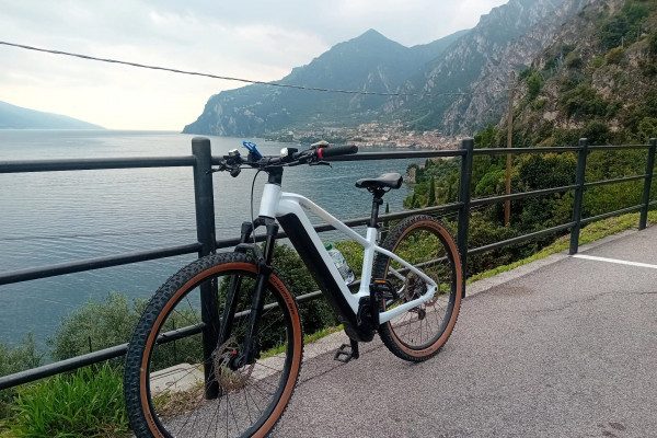 Ciclopista del Garda a Limone sul Garda