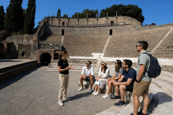 Escursione a Pompei e al Vesuvio da Salerno
