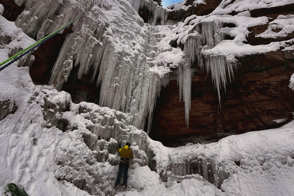 ICE CLIMBING FIRST EXPERIENCE
