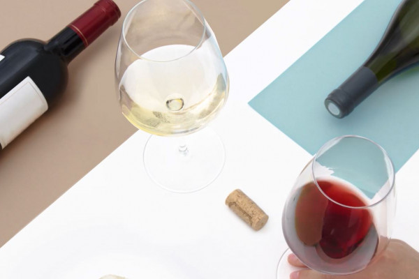 
Degustação de vinhos franceses