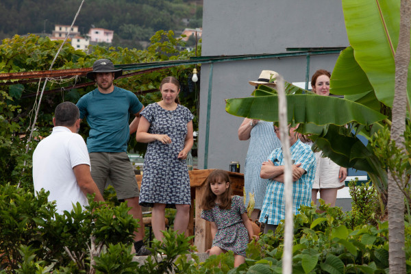 Visita à exploração agrícola biológica