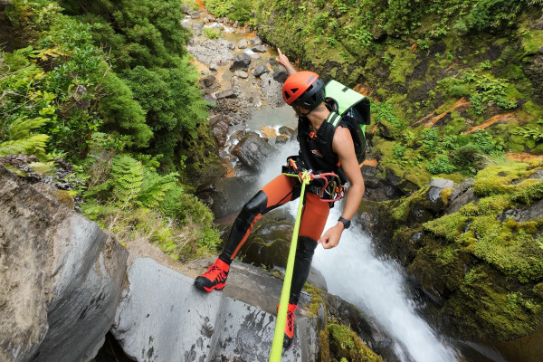 Início da descida da cascata maior