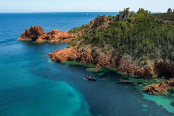 Excursión náutica - La Cala del Estérel "esencial" 1h30