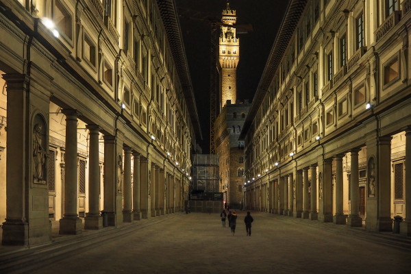 Galería de los Uffizi.
