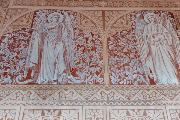 Mural- Antiguo Seminario Mayor de Comillas