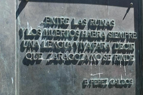 Texto de Benito Pérez Galdós