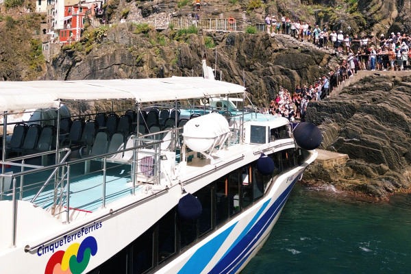 Barco a Riomaggiore