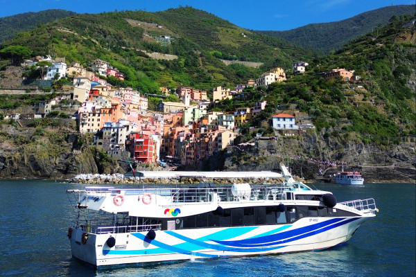 Lord Byron in Riomaggiore, Cinque Terre