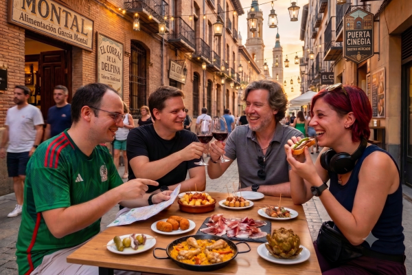 Tapeando con amigos