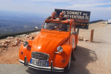 Met de 2pk naar de Mont Ventoux