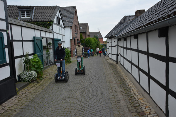 Segway-tour naar Brüggen en de meren in de omgeving