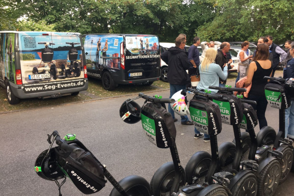 Veel plezier tijdens de Segway-tour