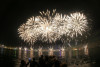 Fireworks at sea - Cannes