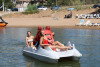  Pedal boat rental on lake and river