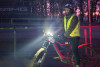 Nighttime e-MTB tour with tour guide at racetrack cat.S2