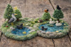 Mini biodiversity habitat made of felt