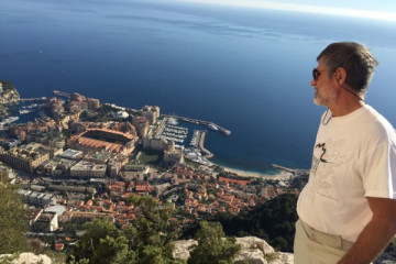 Guided hike above Monaco