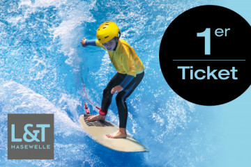 Hasewelle Surfing - Single Ticket for Children and Adults
