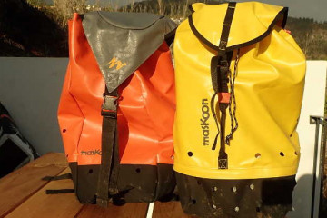Canyoning equipment rental, backpack