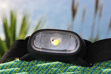 Climbing equipment rental, headlamp
