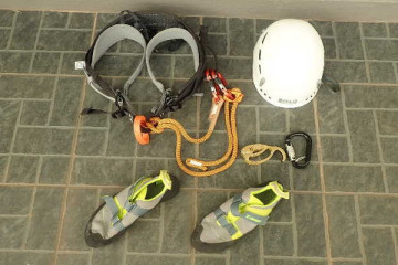 Climbing equipment, complete package II