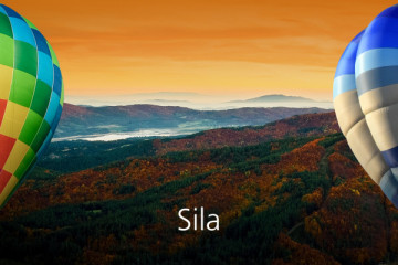 Fly in a hot air balloon in Sila