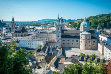 Salzburg Dom and Old Town
