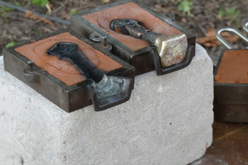 Sand casting bronze — from idea to final cast!