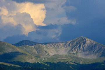 Terraegna valley and the old growth forest of the Park